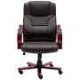 Silla de oficina de cuero auténtico marrón de , Sillas de oficina - Ref: Foro24-20560, Precio: 280,16 €, Descuento: %