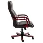 Silla de oficina de cuero auténtico marrón de , Sillas de oficina - Ref: Foro24-20560, Precio: 280,16 €, Descuento: %