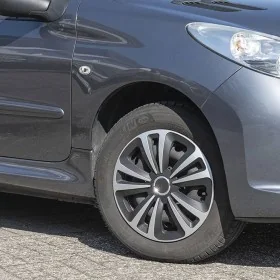 ProPlus Juego de tapacubos 4 unidades Terra plateado y negro 15" by , Automotive tires and wheels - Ref: Foro24-443209, Price...