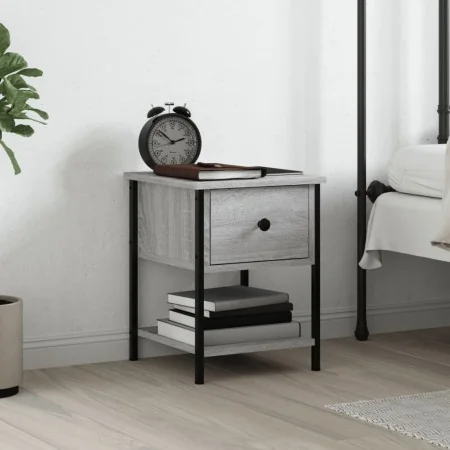 Mesita de noche madera de ingeniería gris Sonoma 34x35,5x45 cm von , Nachttische - Ref: Foro24-825859, Preis: 41,47 €, Rabatt: %