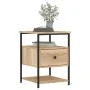 Mesitas noche 2 uds madera ingeniería roble Sonoma 40x42x56 cm von , Nachttische - Ref: Foro24-826026, Preis: 95,93 €, Rabatt: %