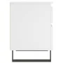 Mesita de noche madera contrachapada blanco 40x35x50 cm de , Mesitas de noche - Ref: Foro24-830684, Precio: 58,44 €, Descuent...