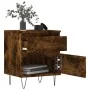 Mesita de noche madera de ingeniería roble ahumado 40x35x50 cm von , Nachttische - Ref: Foro24-830678, Preis: 39,59 €, Rabatt: %