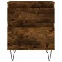 Mesita de noche madera de ingeniería roble ahumado 40x35x50 cm von , Nachttische - Ref: Foro24-830678, Preis: 39,59 €, Rabatt: %