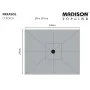 Madison Sombrilla de jardín Corsica taupe 200x250 cm de , Sombrillas - Ref: Foro24-447148, Precio: 133,51 €, Descuento: %