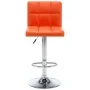 Taburetes de cocina 2 unidades cuero sintético naranja von , Küchenhocker - Ref: Foro24-323640, Preis: 133,05 €, Rabatt: %