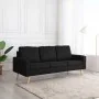 Sofá de 3 plazas de tela negro by , Sofas - Ref: Foro24-288722, Price: 400,45 €, Discount: %