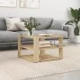 Mesa de centro madera de ingeniería roble Sonoma 59,5x59,5x40cm by , Coffee table - Ref: Foro24-834248, Price: 41,13 €, Disco...