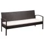 Set muebles de jardín 5 piezas y cojines ratán sintético marrón by , Garden sets - Ref: Foro24-44184, Price: 349,19 €, Discou...