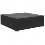 Set muebles de jardín 8 piezas y cojines ratán sintético negro by , Garden sets - Ref: Foro24-46768, Price: 781,49 €, Discoun...