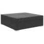 Set de muebles de jardín 4 pzas y cojines ratán sintético negro von , Gartensets - Ref: Foro24-46780, Preis: 358,97 €, Rabatt: %
