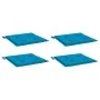Cojines de silla de jardín 4 uds tela azul 40x40x3 cm von , Kissen für Stühle und Sofas - Ref: Foro24-47591, Preis: 25,91 €, ...