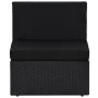 Juego de muebles de jardín 2 piezas ratán sintético negro by , Modular outdoor sofas - Ref: Foro24-49502, Price: 160,12 €, Di...