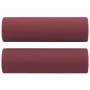 Sofá de 2 plazas con cojines tela rojo tinto 140 cm by , Sofas - Ref: Foro24-3200851, Price: 230,44 €, Discount: %