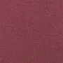 Sofá de 2 plazas con cojines tela rojo tinto 140 cm by , Sofas - Ref: Foro24-3200851, Price: 230,44 €, Discount: %