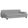 Cama para perros de terciopelo gris claro 90x53x30 cm de , Camas para perros - Ref: Foro24-171869, Precio: 114,01 €, Descuent...