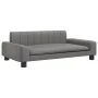 Cama para perros de cuero sintético gris 90x53x30 cm von , Betten für Hunde - Ref: Foro24-171855, Preis: 86,53 €, Rabatt: %
