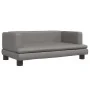 Cama para perros de cuero sintético gris 80x45x30 cm von , Betten für Hunde - Ref: Foro24-171904, Preis: 69,16 €, Rabatt: %