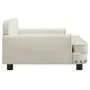 Cama para perros de terciopelo crema 90x53x30 cm by , Beds for dogs - Ref: Foro24-171874, Price: 89,52 €, Discount: %