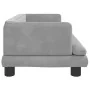 Cama para perros de terciopelo gris claro 80x45x30 cm by , Beds for dogs - Ref: Foro24-171895, Price: 79,61 €, Discount: %