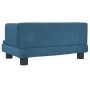 Cama para perros de terciopelo azul 60x40x30 cm by , Beds for dogs - Ref: Foro24-171906, Price: 57,93 €, Discount: %