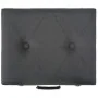 Taburetes de almacenamiento 3 piezas gris oscuro de tela de , Bancos para recibidores y almacenamiento - Ref: Foro24-247526, ...
