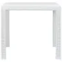 Mesa y sillas de jardín 5 piezas plástico blanco aspecto ratán de , Conjuntos de jardín - Ref: Foro24-276108, Precio: 543,16 ...