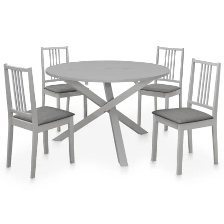 Juego de muebles de comedor 5 piezas MDF gris von , Möbelsets für Küchen und Esszimmer - Ref: Foro24-276404, Preis: 435,83 €,...