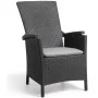 Keter Sillas de jardín reclinables Vermont 2 uds grafito by , Garden chairs - Ref: Foro24-276218, Price: 210,21 €, Discount: %