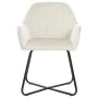 Sillas de comedor 6 unidades de terciopelo crema by , dining chairs - Ref: Foro24-277014, Price: 726,21 €, Discount: %