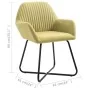 Sillas de comedor 6 unidades tela verde von , Essstühle - Ref: Foro24-277105, Preis: 593,53 €, Rabatt: %