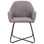 Sillas de comedor 6 unidades de tela gris taupe by , dining chairs - Ref: Foro24-277113, Price: 660,84 €, Discount: %