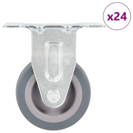 Ruedas fijas 24 unidades 50 mm by , Material handling - Ref: Foro24-277814, Price: 56,17 €, Discount: %