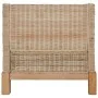 Juego de sofás de 2 piezas con cojines de ratán natural by , Sofas - Ref: Foro24-278614, Price: 843,02 €, Discount: %
