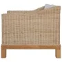 Juego de sofás de 2 piezas con cojines de ratán natural by , Sofas - Ref: Foro24-278614, Price: 843,02 €, Discount: %