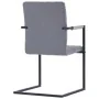 Sillas de comedor voladizas 2 uds cuero sintético gris oscuro von , Essstühle - Ref: Foro24-281679, Preis: 224,84 €, Rabatt: %