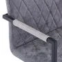 Sillas de comedor voladizas 2 uds cuero sintético gris oscuro von , Essstühle - Ref: Foro24-281679, Preis: 224,84 €, Rabatt: %