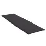 Cojín de tumbona de tela Oxford negro 200x70x3 cm de , Cojines para sillas y sofás - Ref: Foro24-314225, Precio: 48,62 €, Des...