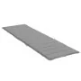Cojín de tumbona de tela Oxford gris 200x70x3 cm de , Cojines para sillas y sofás - Ref: Foro24-314219, Precio: 47,02 €, Desc...
