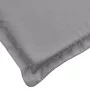 Cojín de tumbona de tela Oxford gris 200x70x3 cm de , Cojines para sillas y sofás - Ref: Foro24-314219, Precio: 47,02 €, Desc...