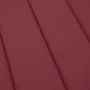 Cojín de tumbona de tela Oxford rojo tinto 200x70x3 cm de , Cojines para sillas y sofás - Ref: Foro24-314227, Precio: 40,85 €...