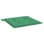 Cojines de silla de jardín 6 uds tela Oxford verde 40x40x3 cm de , Cojines para sillas y sofás - Ref: Foro24-314013, Precio: ...