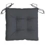 Cojines sillas de jardín 6 uds tela Oxford antracita 50x50x7 cm by , Cushions for chairs and sofas - Ref: Foro24-314898, Pric...