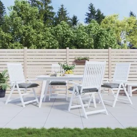 Cojines de silla de jardín 4 uds tela Oxford gris 50x50x7 cm von , Kissen für Stühle und Sofas - Ref: Foro24-314900, Preis: 3...