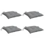 Cojines de silla de jardín 4 uds tela Oxford gris 50x50x7 cm de , Cojines para sillas y sofás - Ref: Foro24-314900, Precio: 3...