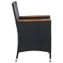 Sillas de comedor de jardín 4 unidades ratán sintético negro von , Gartenstühle - Ref: Foro24-316695, Preis: 317,00 €, Rabatt: %