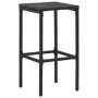 Taburetes de cocina con cojines 3 uds ratán sintético negro von , Küchenhocker - Ref: Foro24-313443, Preis: 166,74 €, Rabatt: %