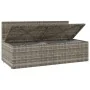 Sofá de jardín de 2 plazas con cojines ratán sintético gris by , Outdoor sofas - Ref: Foro24-318671, Price: 179,29 €, Discoun...