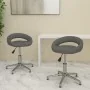 Sillas comedor giratorias 2 unidades cuero sintético gris von , Essstühle - Ref: Foro24-333324, Preis: 96,22 €, Rabatt: %