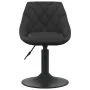Sillas de comedor giratorias 2 uds terciopelo negro de , Sillas de comedor - Ref: Foro24-335324, Precio: 138,21 €, Descuento: %
